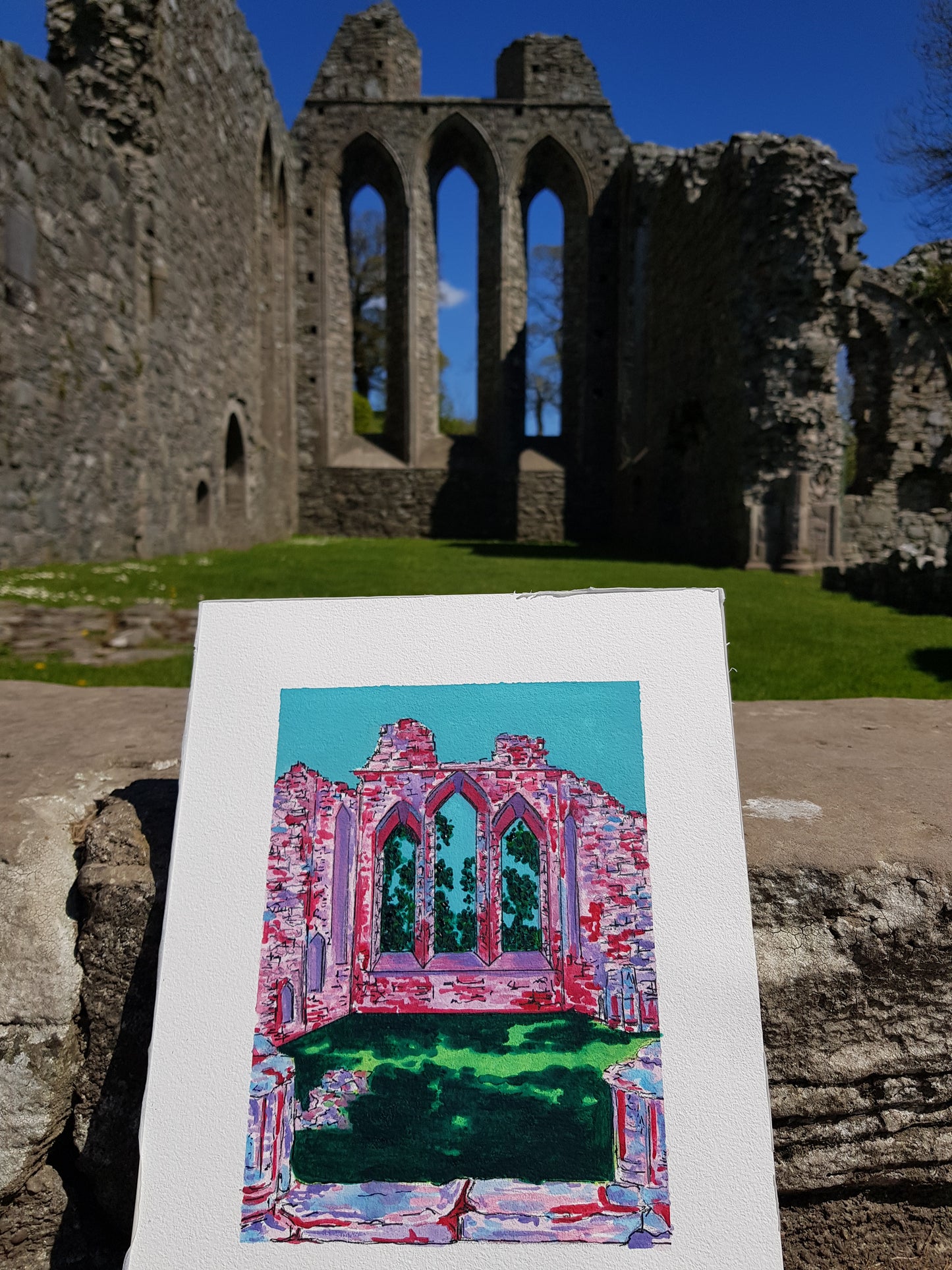 'The Abbey' Giclee Print